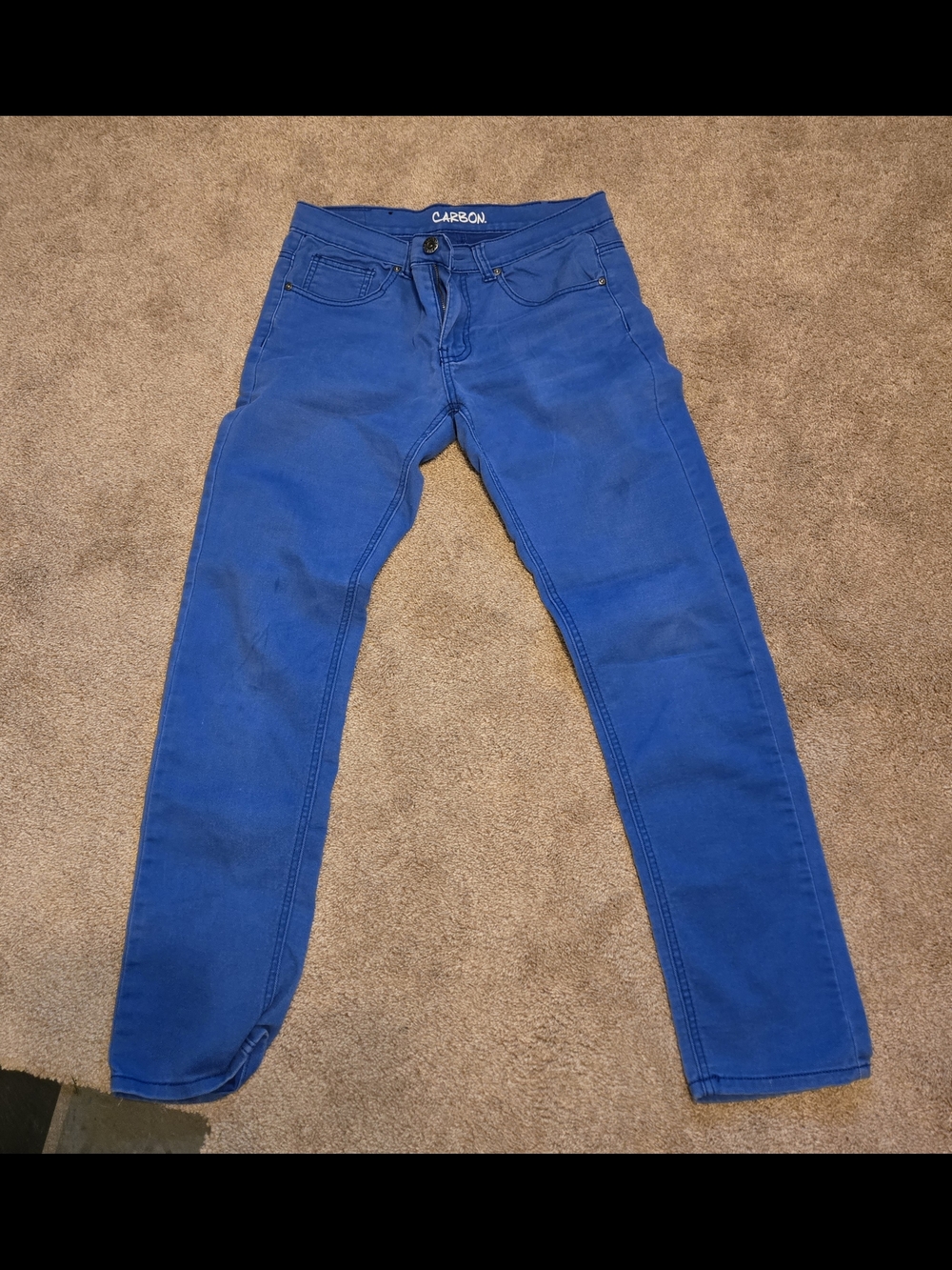 Men's Carbon Blue Slim Jeans 32x32